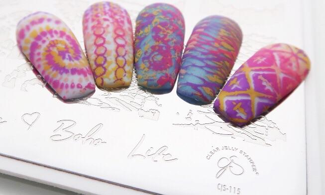 Boho Life (CjS 115) - Clear Jelly Stamping Plate