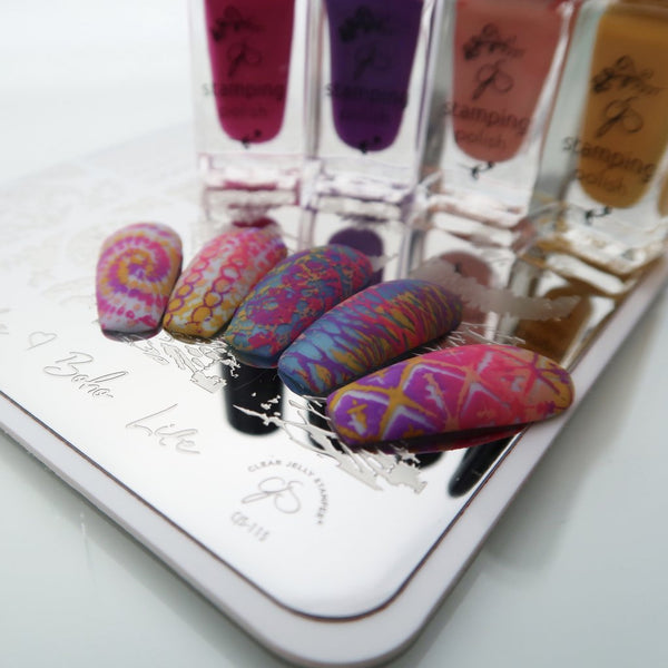 Boho Life (CjS 115) - Clear Jelly Stamping Plate