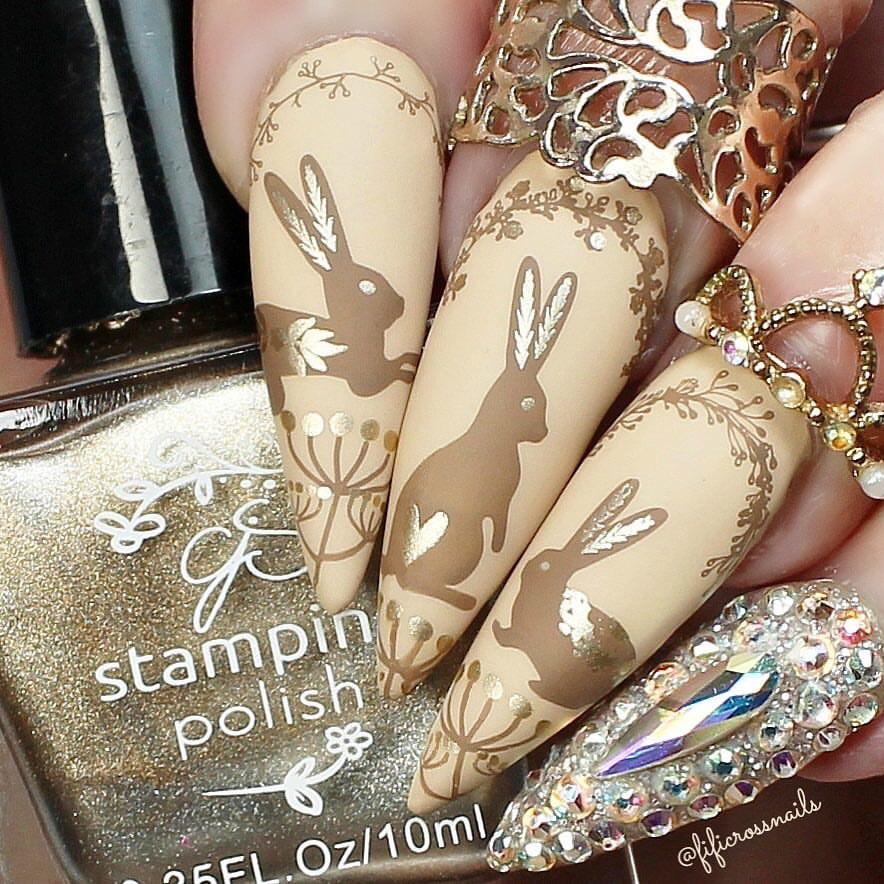 Enchanted Easter (CjS H-30) - Clear Jelly Stamping Plate