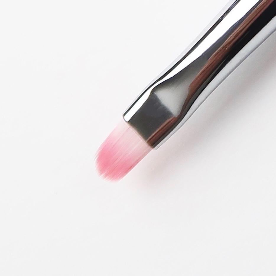 Pink Short Bristle Clean Up Brush Secondary image