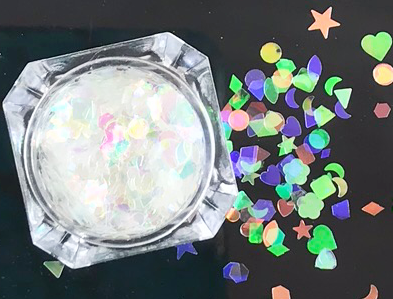 Iridescent Mix Confetti Glitter
