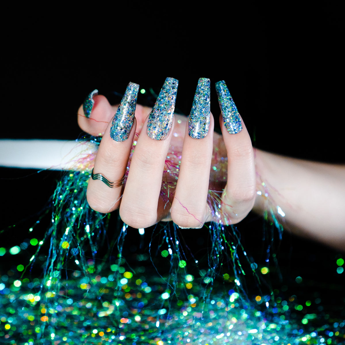 Kinetic Blue - Sky Dust Glitter Gel #GG02