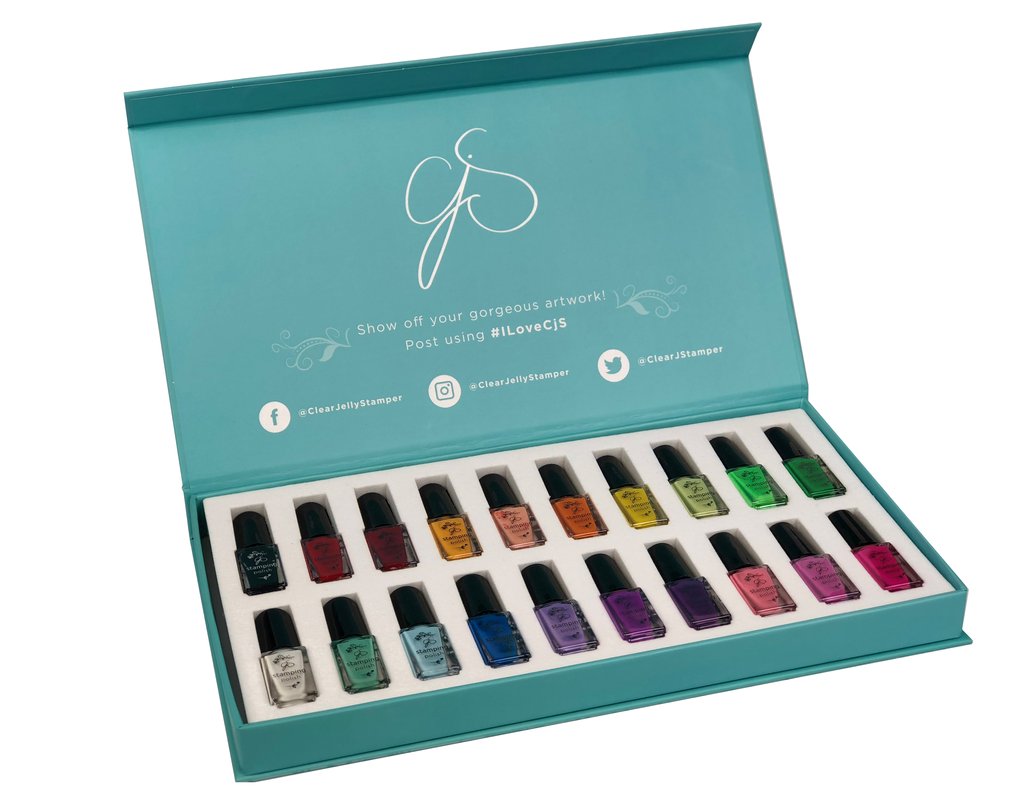 Layered 1 : Classic Colors Stamping Polish Kit - 20 colors Main image