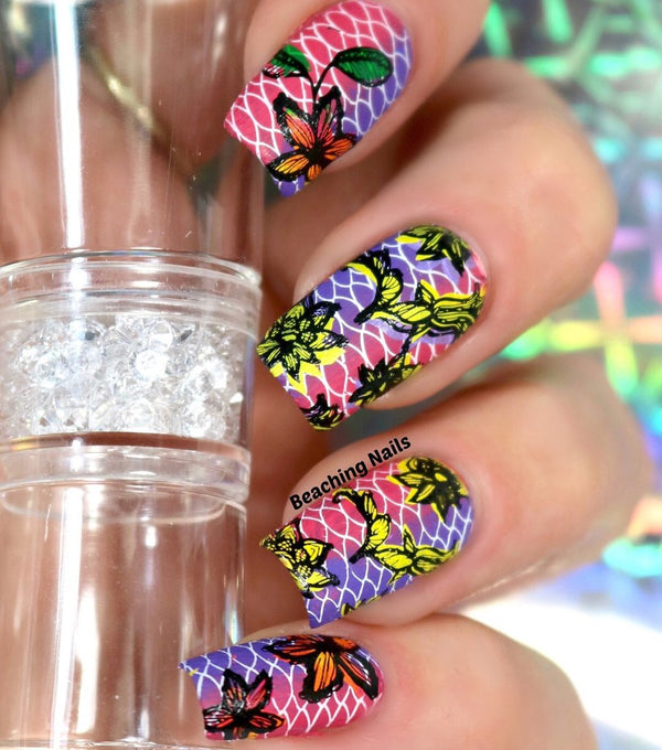 Feeling Lacy (CjS-51) - Clear Jelly Stamping Plate