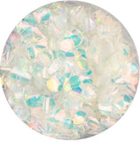 Large Scales Iridescent Confetti Glitter