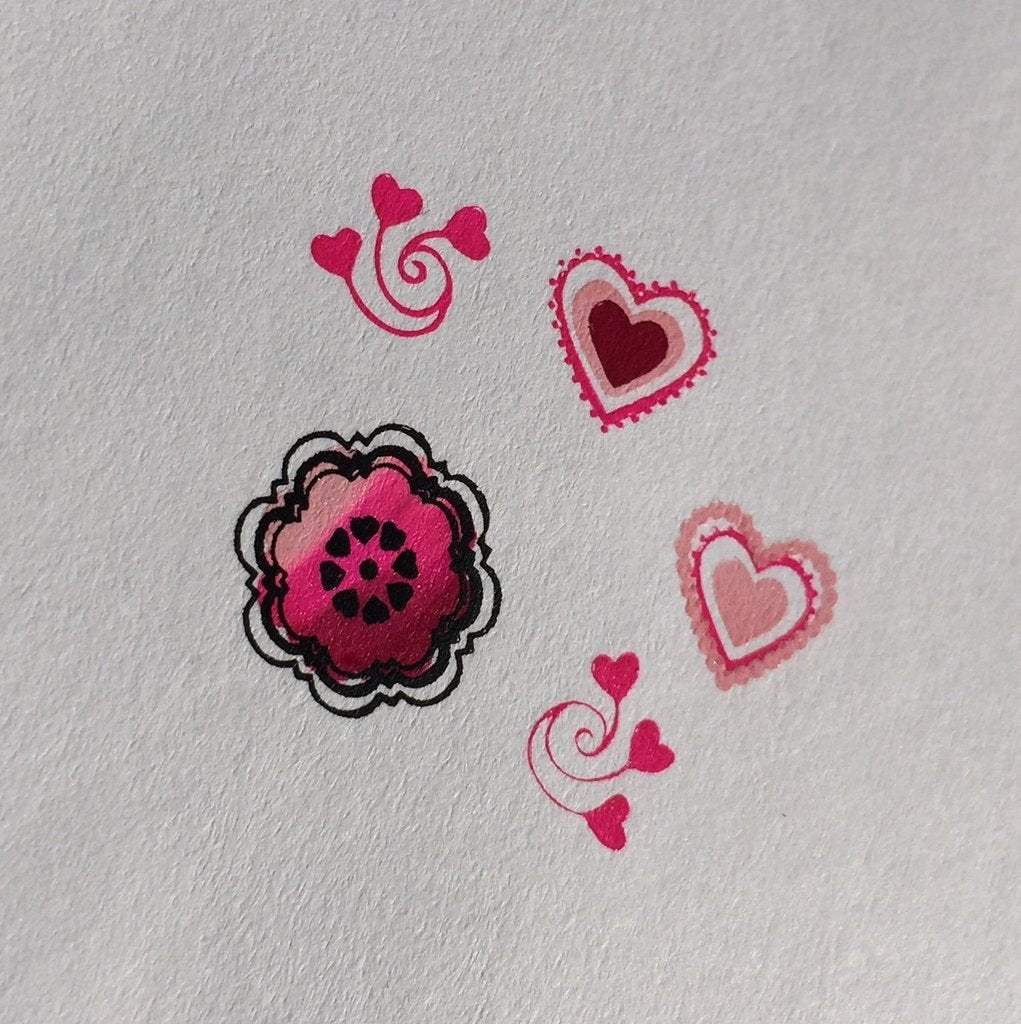 Layers of LoVe (CjS V-04) - CJS Small Stamping Plate