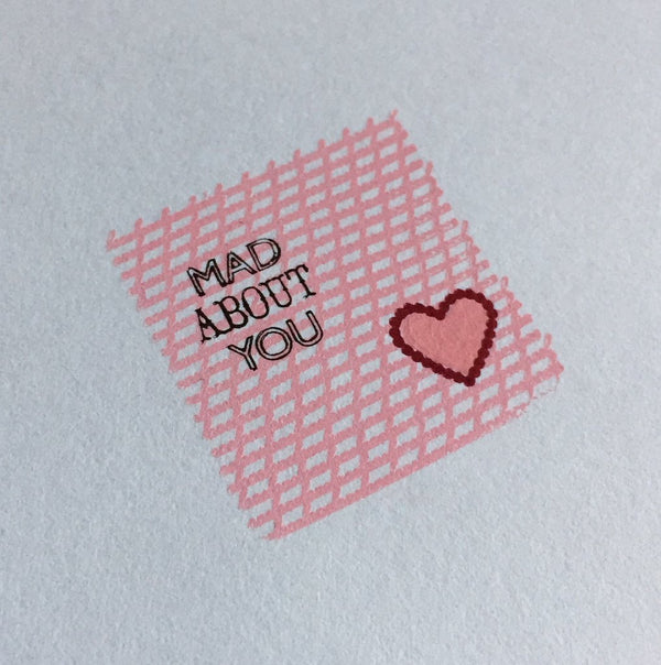 Layers of LoVe (CjS V-04) - CJS Small Stamping Plate