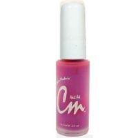 Pink Shock Nail Art Paint with Striper Brush Secondary image