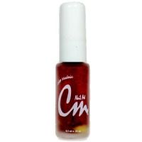 Red Glitter Nail Art Paint with Striper Brush Secondary image