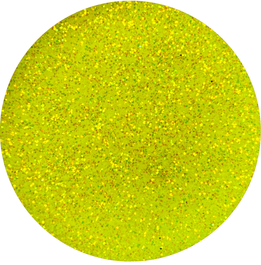 Lemon Iridescent Glitter