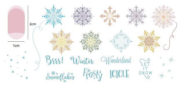 Let it Snow (CjSC-18) - Clear Jelly Stamping Plate Secondary image
