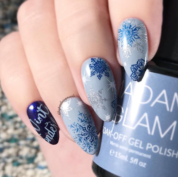 Let it Snow (CjSC-18) - Clear Jelly Stamping Plate