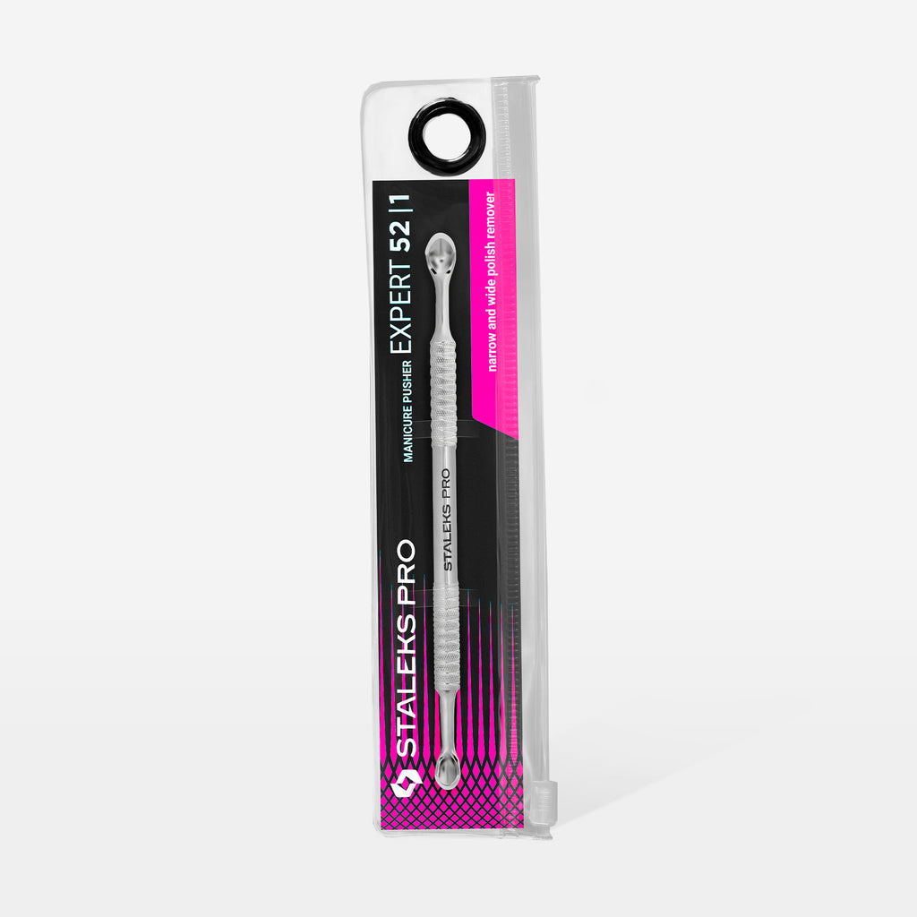 Staleks Pro Double Scoop Cuticle Pusher EXPERT 52  TYPE 1   PE-52/1