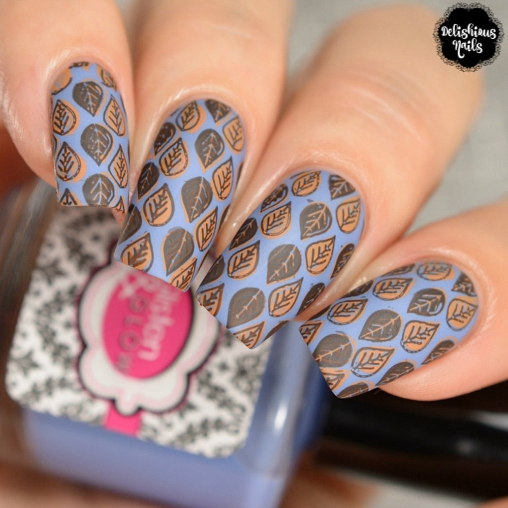Lovely Leaves 3 - Uber Chic Stamping Plate