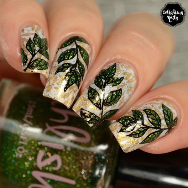 Lovely Leaves 3 - Uber Chic Stamping Plate
