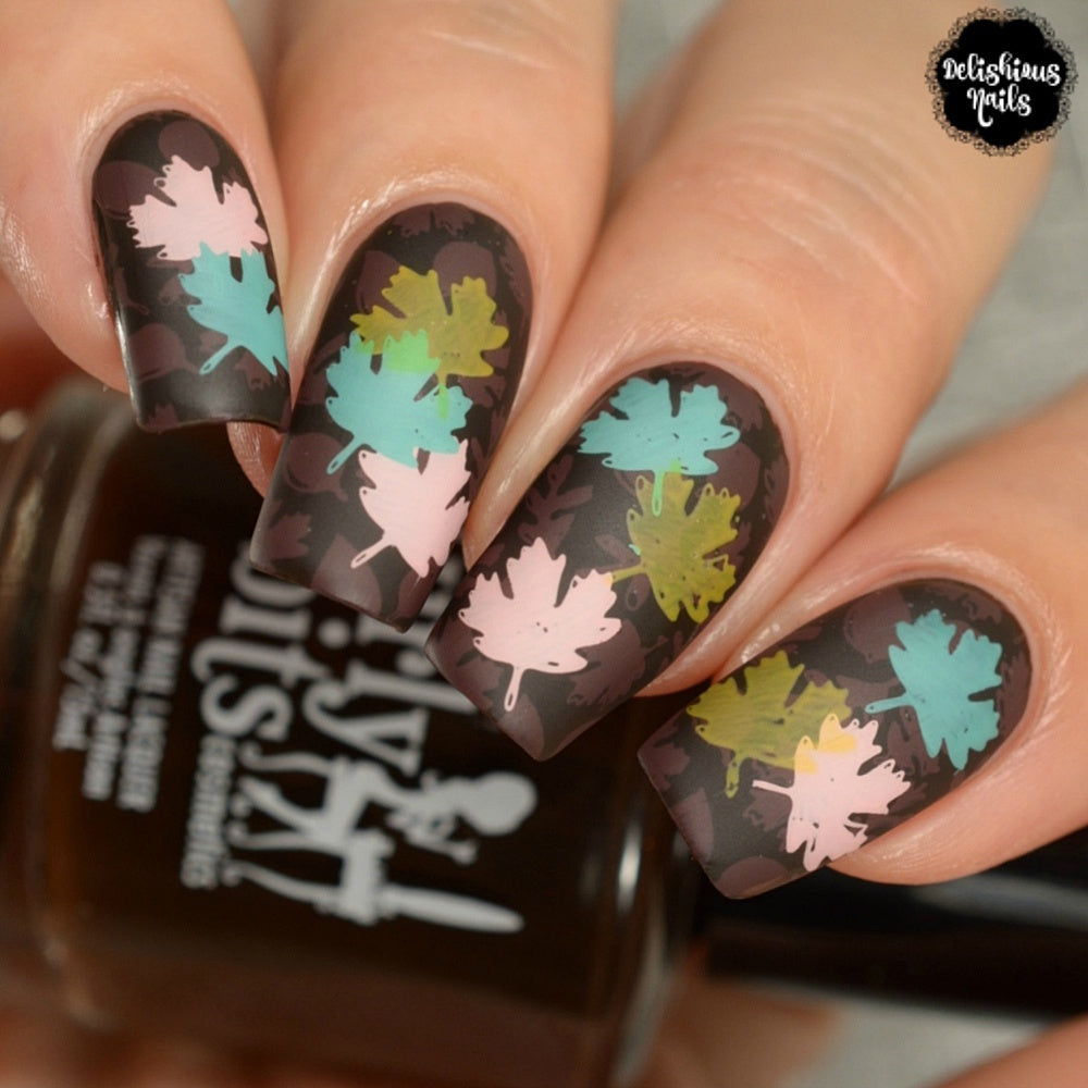 Lovely Leaves 3 - Uber Chic Stamping Plate