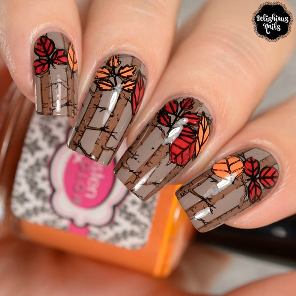 Lovely Leaves 3 - Uber Chic Stamping Plate