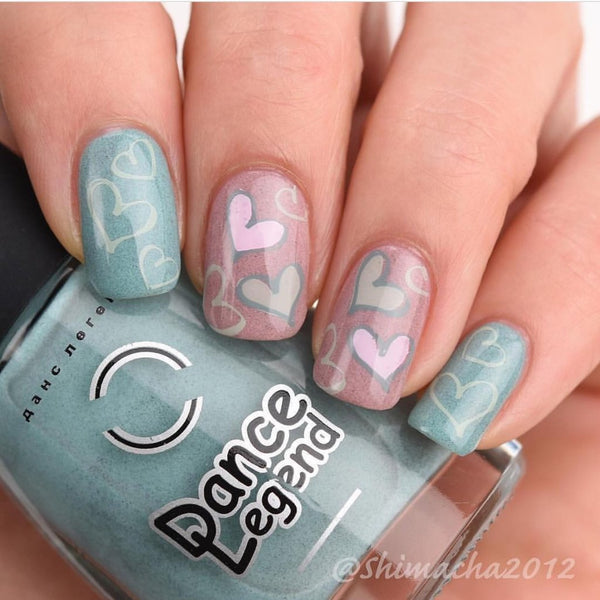 Luscious Lips and Love (CjS V-01) - CJS Small Stamping Plate