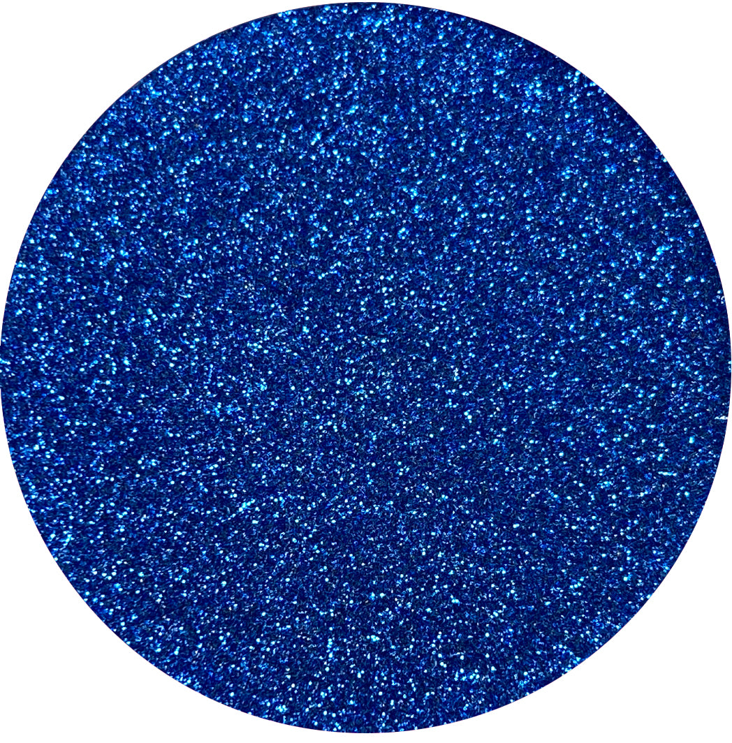 Soft Marine Blue Glitter Main image