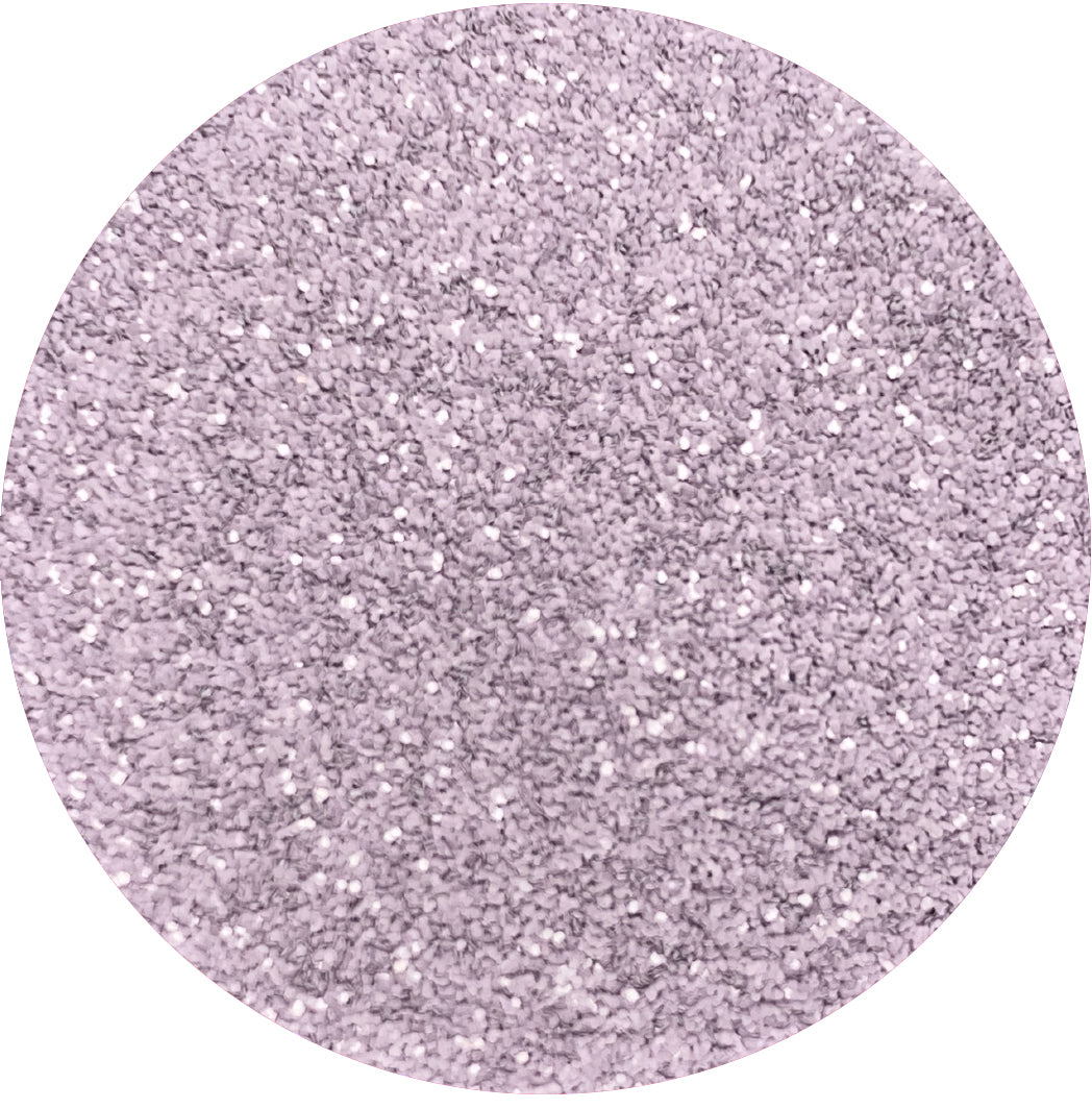 Matte Lavender Patent Leather Glitter