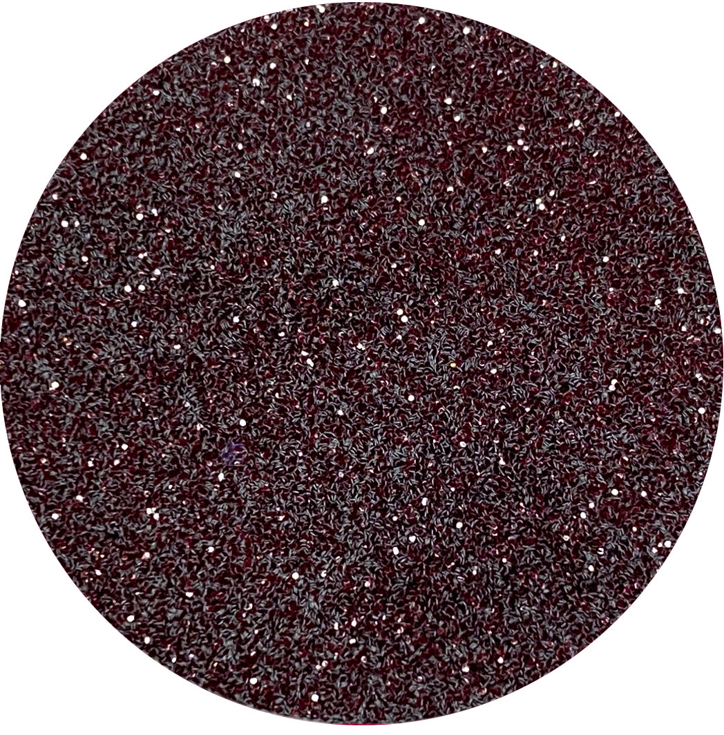 Matte Plum Patent Leather Glitter