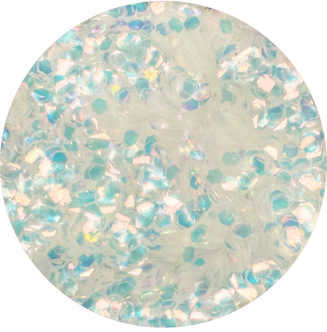 Medium Scales Iridescent Confetti Glitter Main image