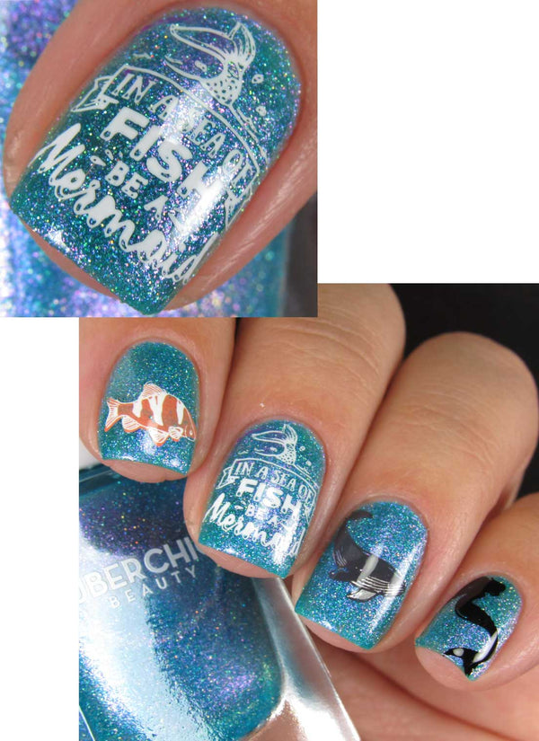 Mermaid Life 2 - Uber Chic Stamping Plate