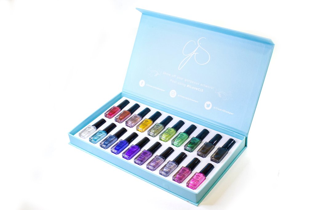 Metallic Shimmers Stamping Polish Kit - 20 colors Secondary image