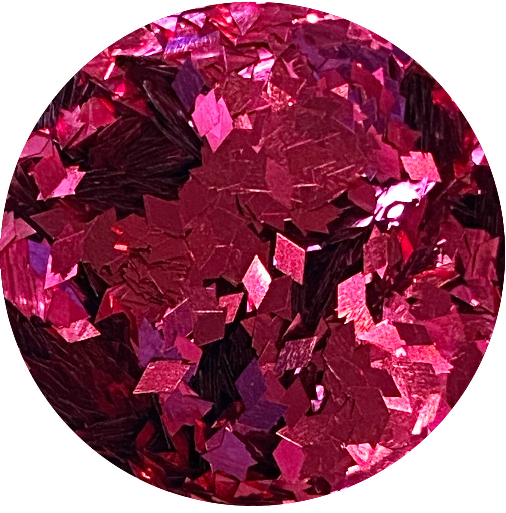 Metallic Pink Diamond Confetti Glitter