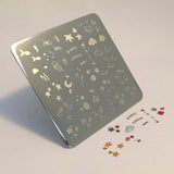 MINI Sea and Stars Doodle (CjS-17) - CJS Small Stamping Plate