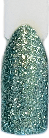 Glitter Bomb Gel Polish! Metallic Pastel Mint Main image