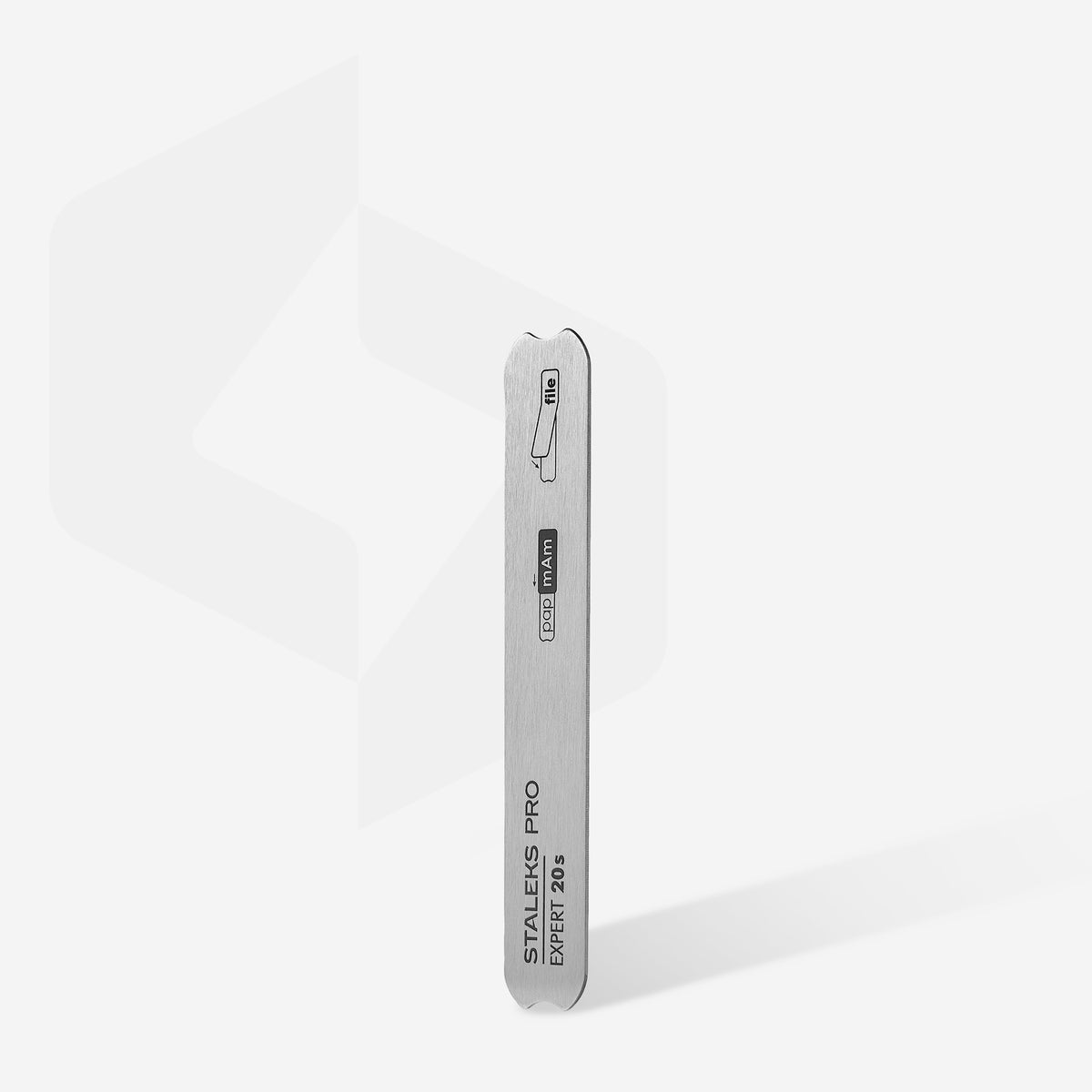 Nail File Metal SHORT Straight File Base - 5" - Expert 20 SHORT   MBE-20S Main image