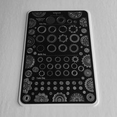 Myriad of Mandalas (CjSLC-18) - Clear Jelly Stamping Plate