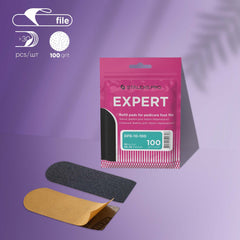 Pedicure Foot File & Silicon Carbide Pads PRO EXPERT 10