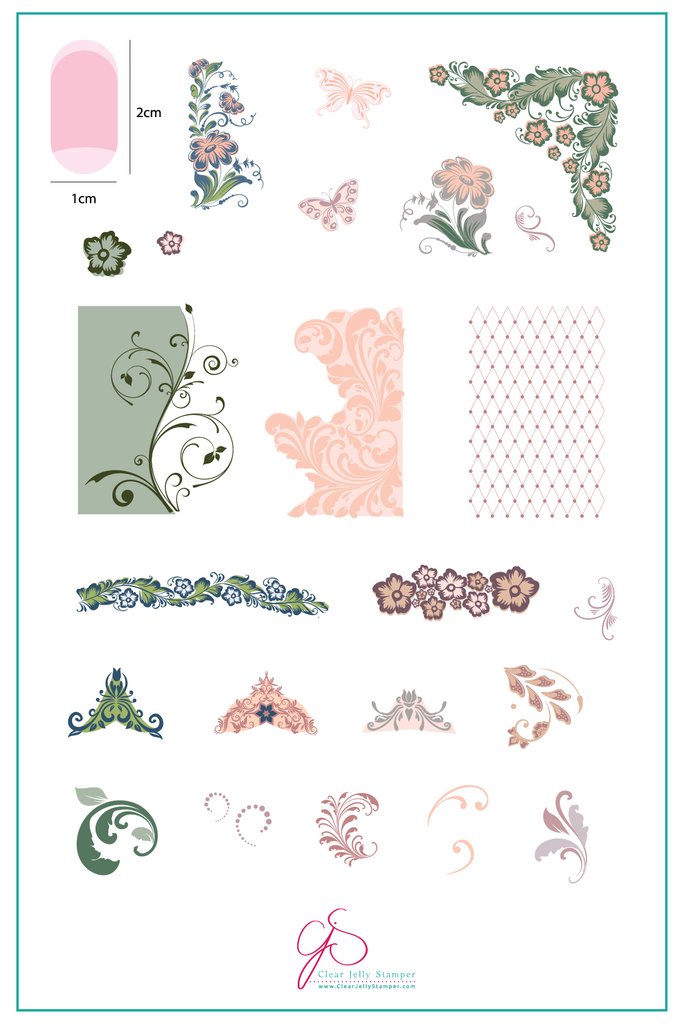 If it Ain’t Baroque, Don’t Fix It! (CjS-72) - Clear Jelly Stamping Plate Secondary image