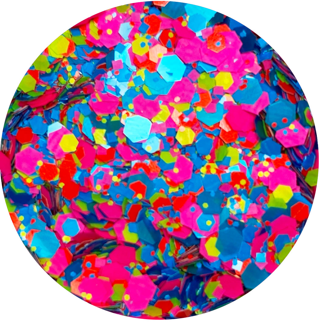 Neon Fetti Confetti Glitter