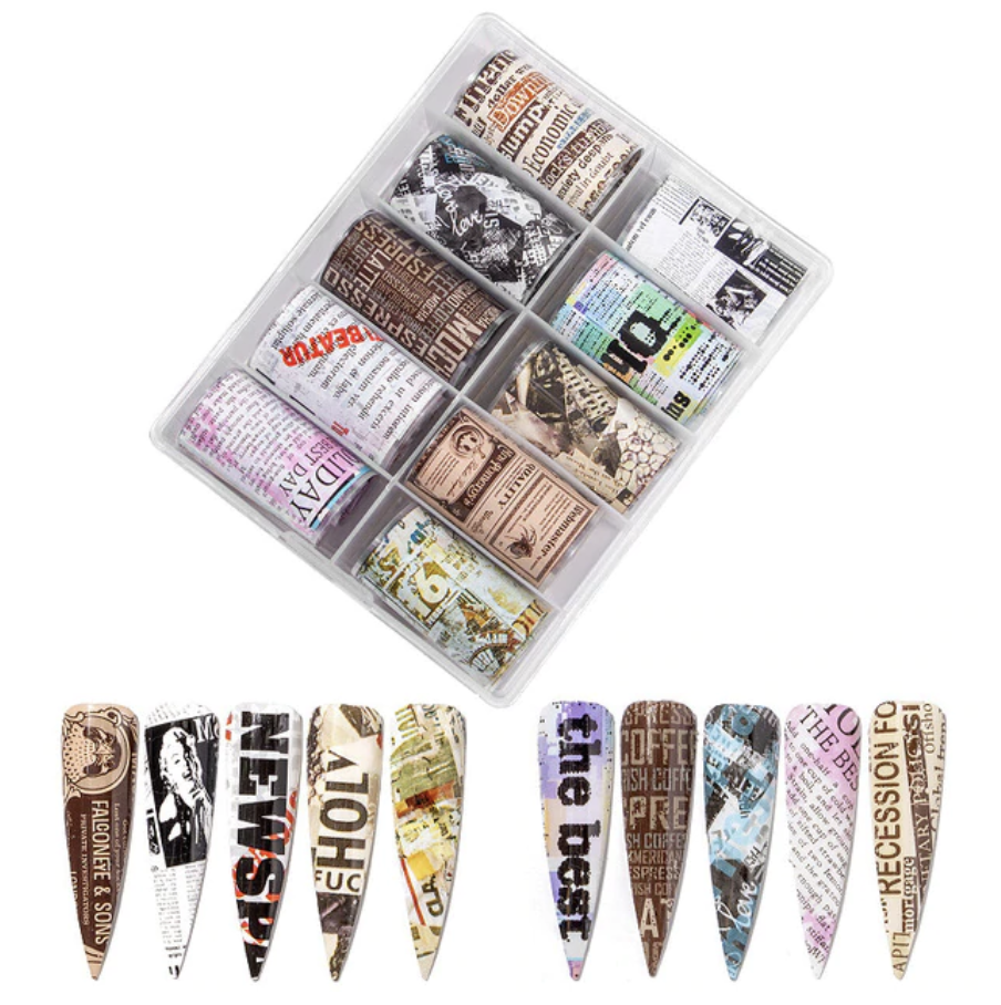 In the News Foil Set - 10pc