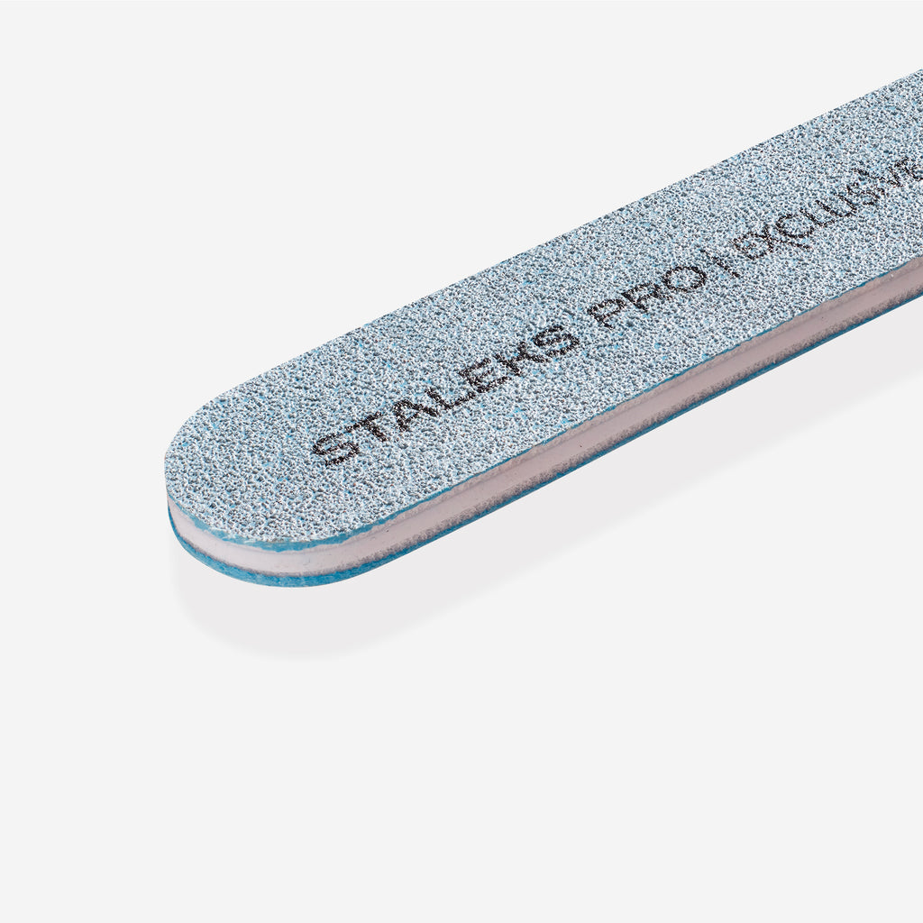 Premium Exclusive Zebra Mineral Beveled Straight Nail Files