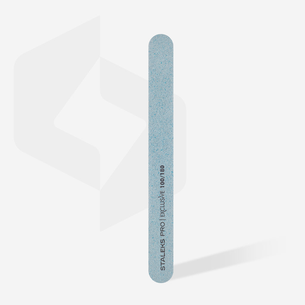 Premium Exclusive Zebra Mineral Beveled Straight Nail Files