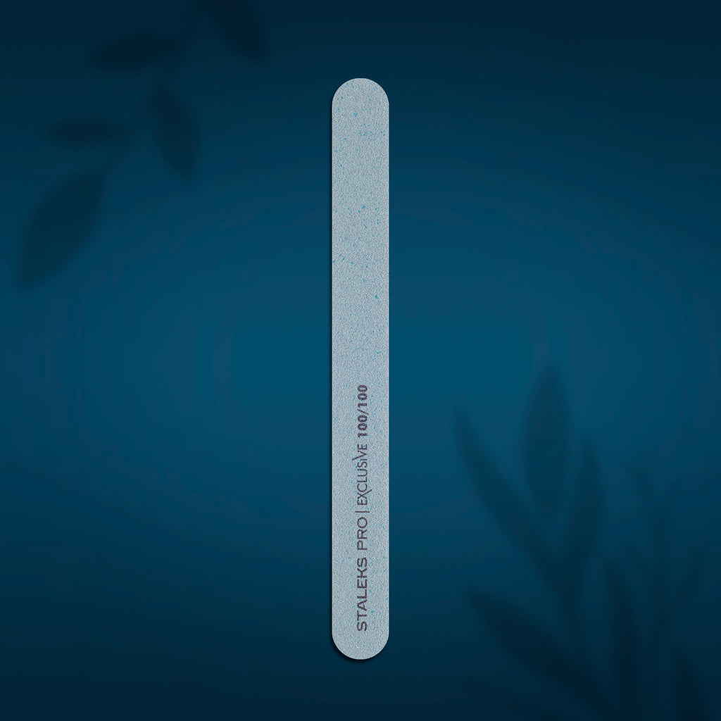 Premium Exclusive Zebra Mineral Beveled Straight Nail Files
