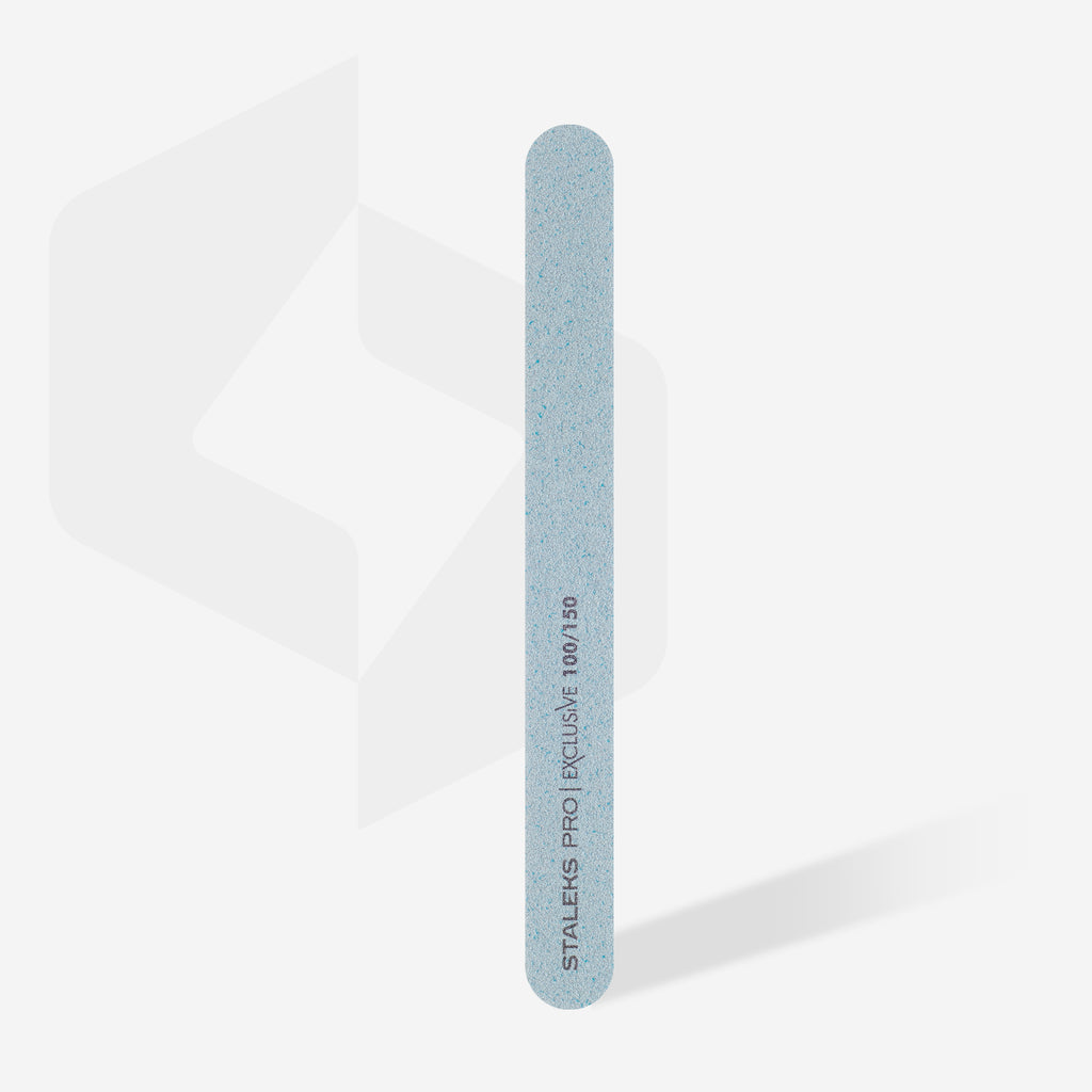 Premium Exclusive Zebra Mineral Beveled Straight Nail Files