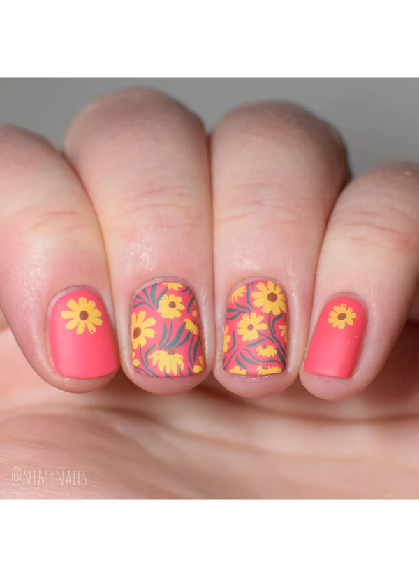 Floral Embrace - Uber Chic Stamping Plate