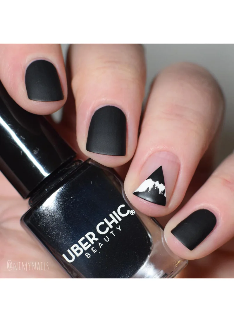 Modern Mountainscapes - Uber Chic Mini Stamping Plate