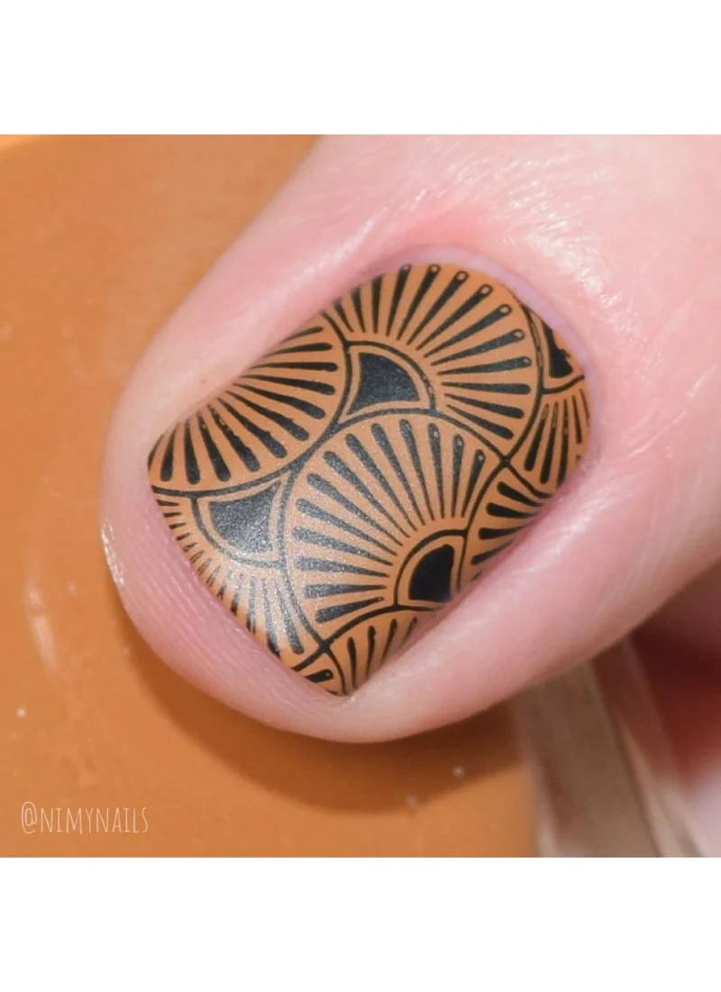 Art Deco Refinement-  Uber Chic Stamping Plate