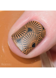 Art Deco Refinement-  Uber Chic Stamping Plate