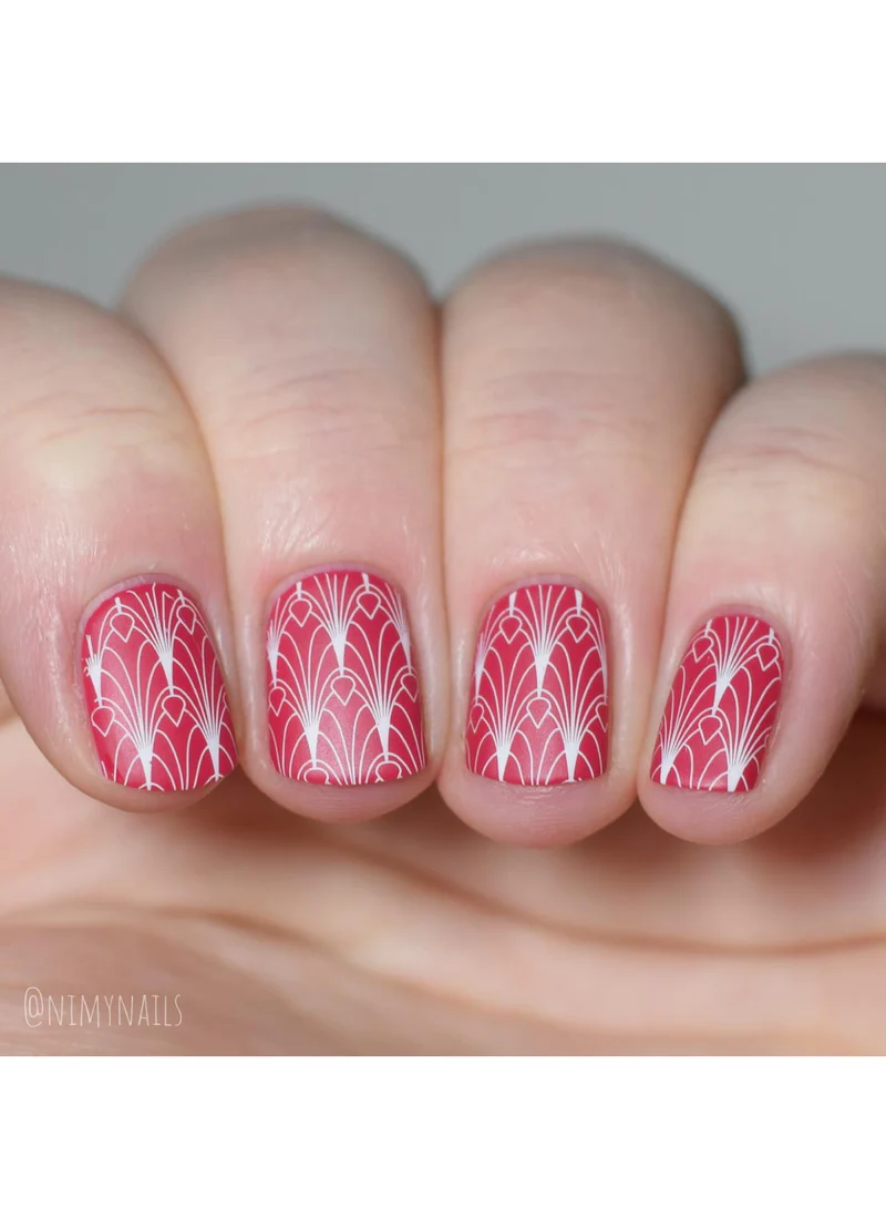 Art Deco Refinement-  Uber Chic Stamping Plate