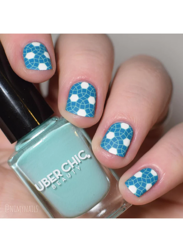 Luxe In Lines -  Uber Chic Stamping Plate