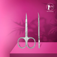 Staleks Pro Expert Pro Cuticle Scissors for LEFT Handed Users - EXPERT Type 1 - SE-11/1