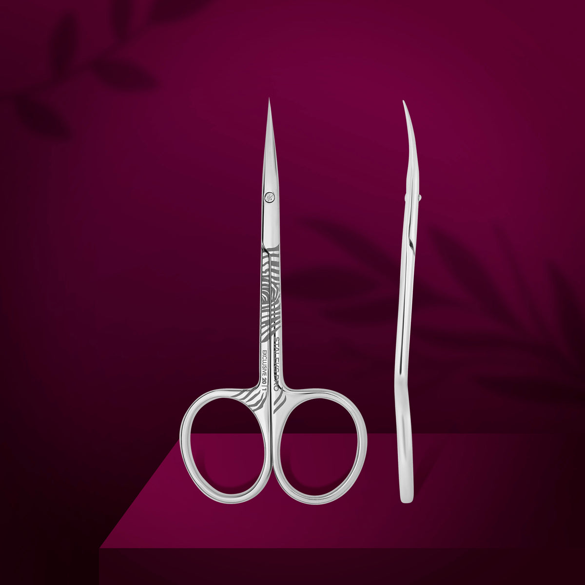 Staleks Pro Professional Cuticle Scissors EXCLUSIVE 20 Type 1 - Zebra SX-20/1z Main image