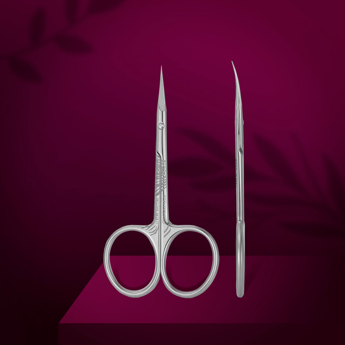 Staleks Pro Professional Cuticle Scissors EXCLUSIVE 22 Type 2 - Magnolia - SX-22/2m Main image